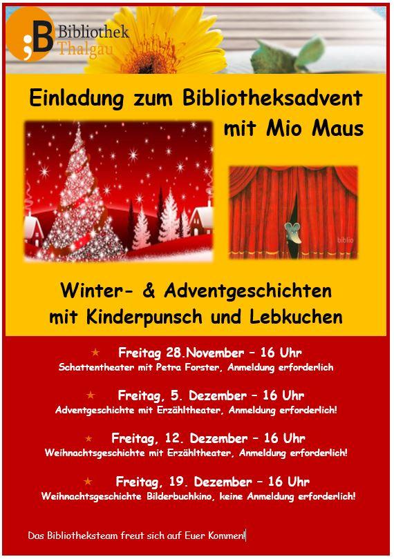 Veranstaltungen Advent 2025