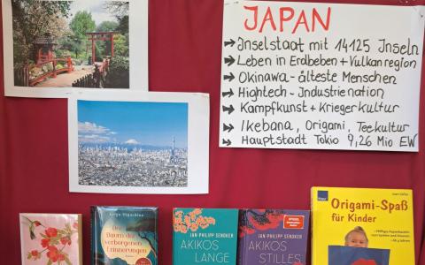 Thementisch Japan